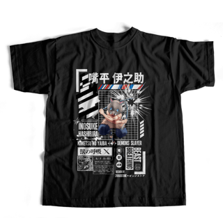  Camiseta  Kimetsu no Yaiba - Inosuke dark colors