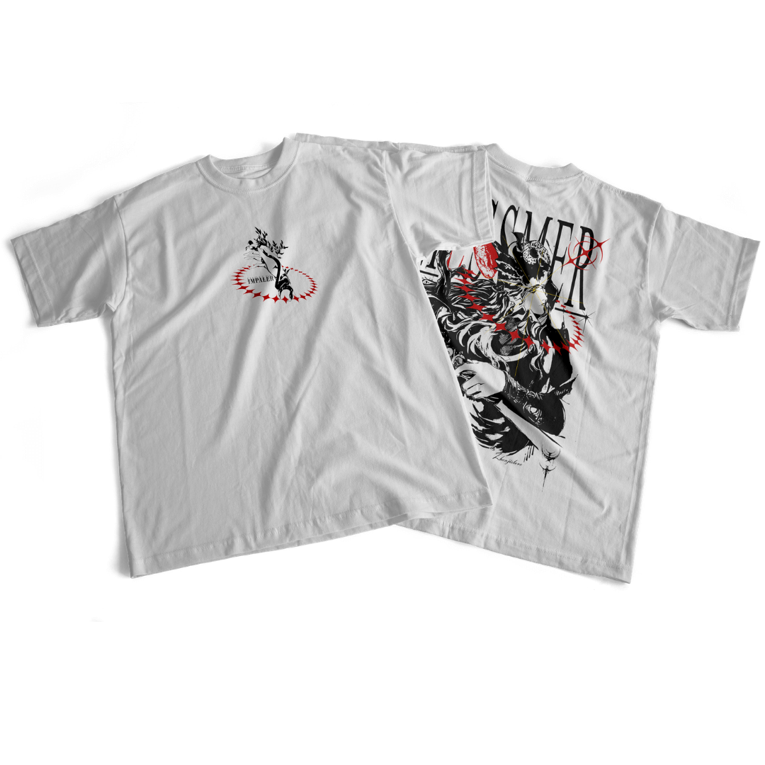 Camiseta frente e verso The Impaler