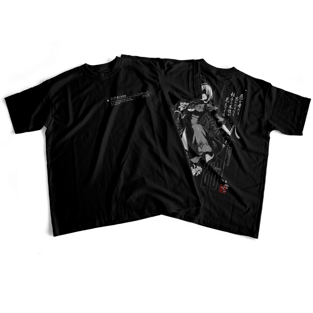 Camiseta frente e verso Perfection 2B - dark colors