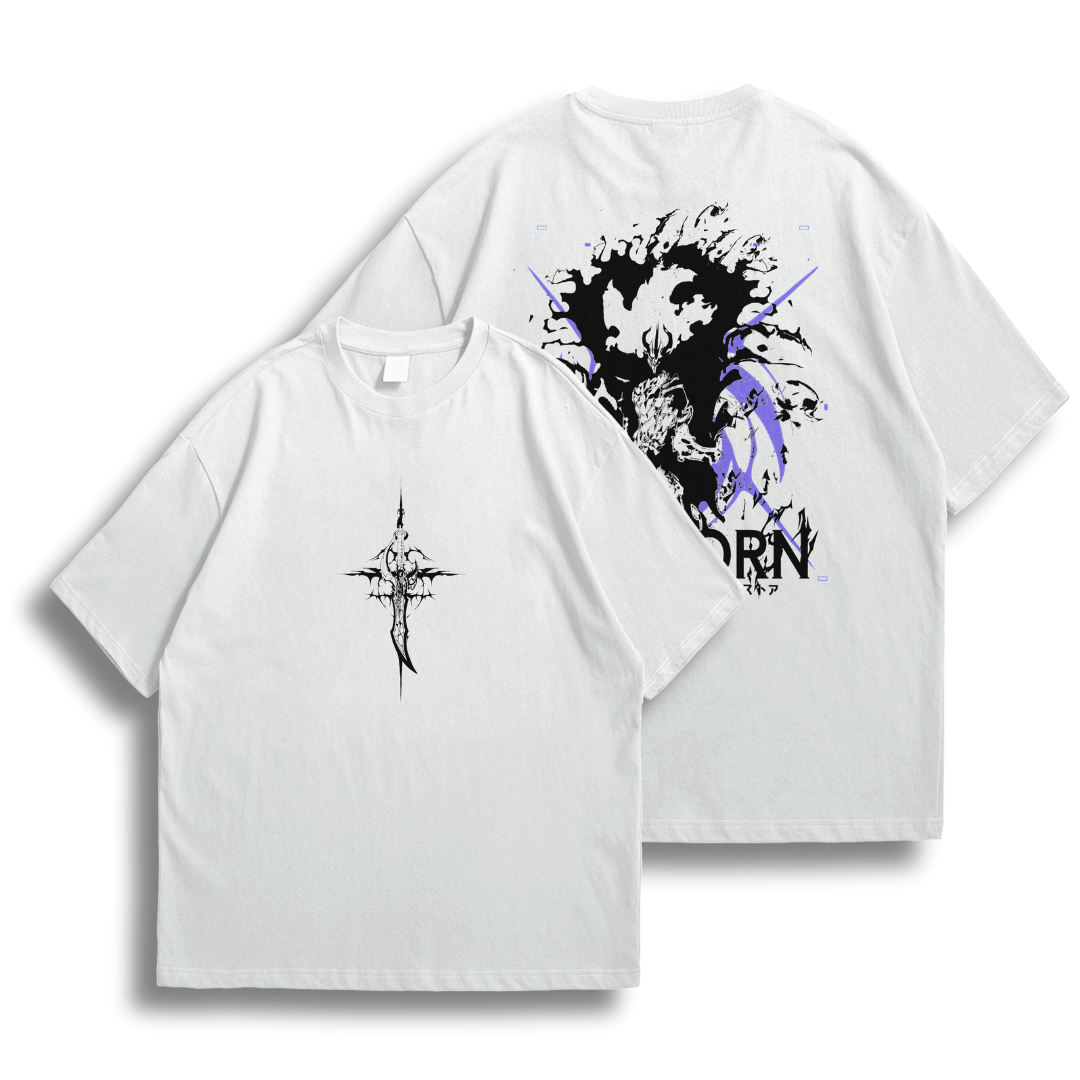 Oversize frente e verso Ashborn