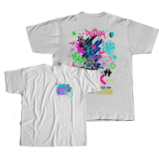 Nome do produto Camiseta LOL estampa dupla - Jinx 