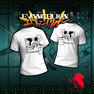 Nome do produto  Camiseta Evangelion Aesthetic Eva