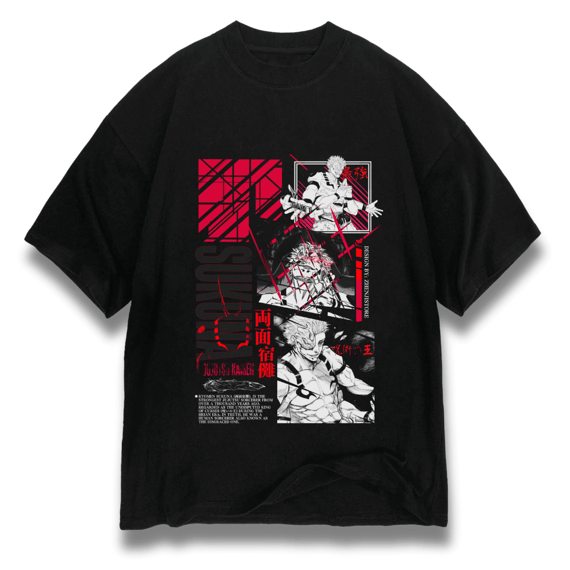  Oversize Ryomen Sukuna - Dark Colors