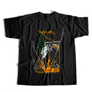 Nome do produto Camiseta Chainsawman - Denji dark colors