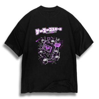 Oversize Gamer Goth Girl - dark color