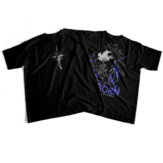 Nome do produto Camiseta frente e verso Ashborn - dark color