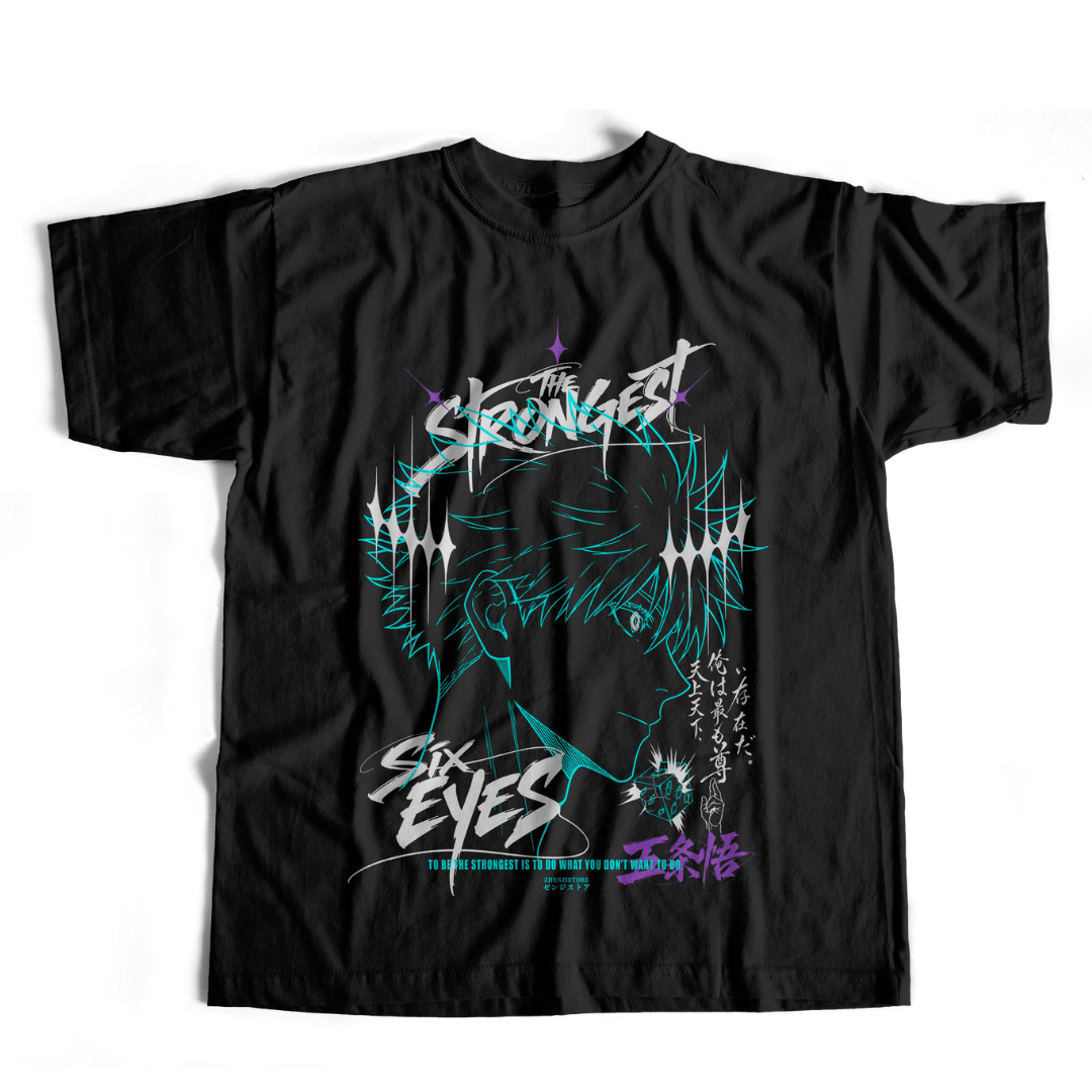 Camiseta The Strongest Gojo - dark colors