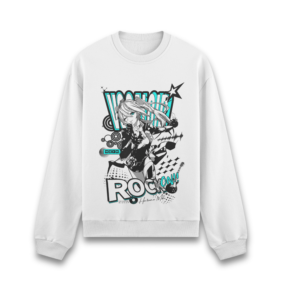 Moletom Miku Rock On