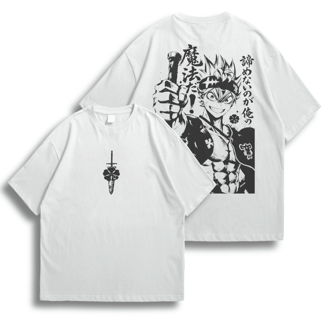 Oversize frente e verso King Asta