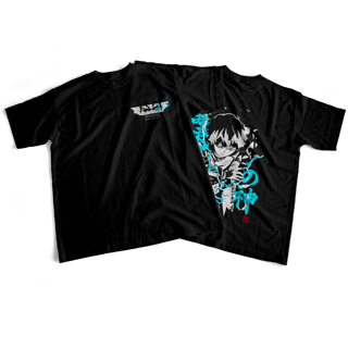 Camiseta frente e verso Zenitsu Thunder - dark colors