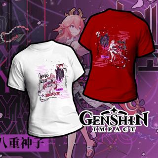 Camiseta Genshin Impact - Yae Miko