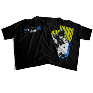 Nome do produto Camiseta frente e verso Megumi Shadows - dark colors