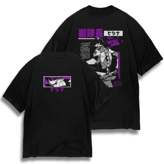 Nome do produto Oversize frente e verso Capitan Soshiro - dark color