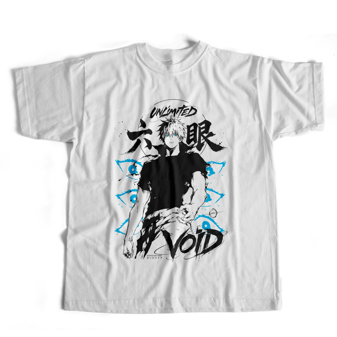Camiseta Satoru Gojo unlimited void