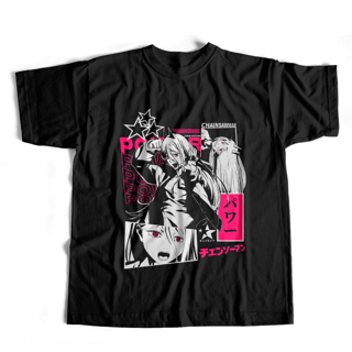Nome do produto Camiseta Chainsawman - Power dark colors