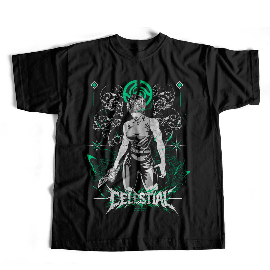 Camiseta Celestial Restriction - dark colors