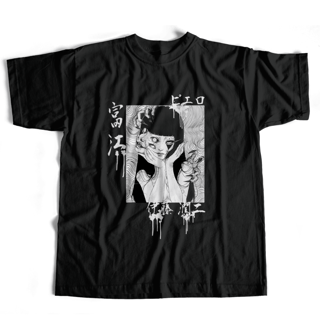 Camiseta Tomie Aesthetic - Black