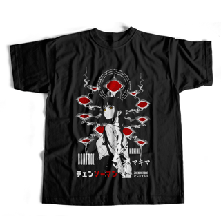 Camiseta Chainsawman - Makima dark colors