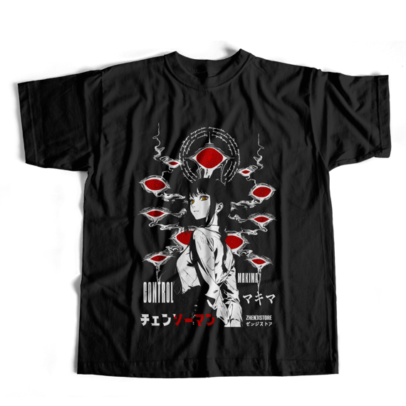 Camiseta Chainsawman - Makima dark colors