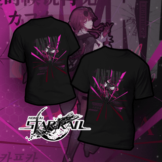 Camiseta Honkai Star Rail - Kafka Dark Colors