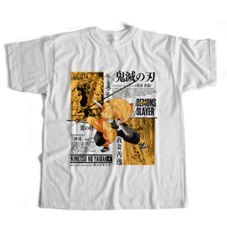 Camiseta Kimetsu no Yaiba - Zenitsu