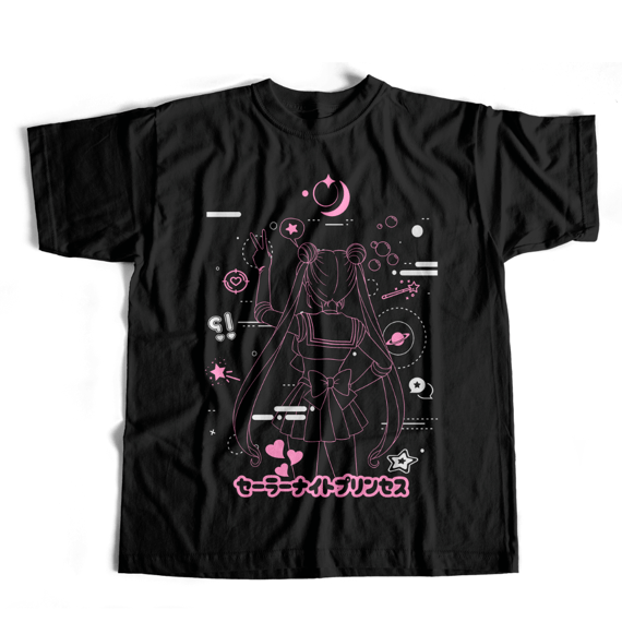 Camiseta Princess Moon - dark colors