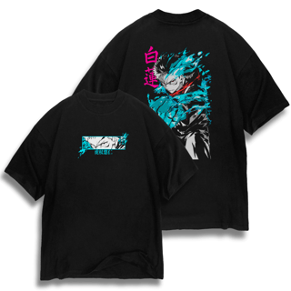 Nome do produto Oversize frente e verso Itadori kokusen - dark color