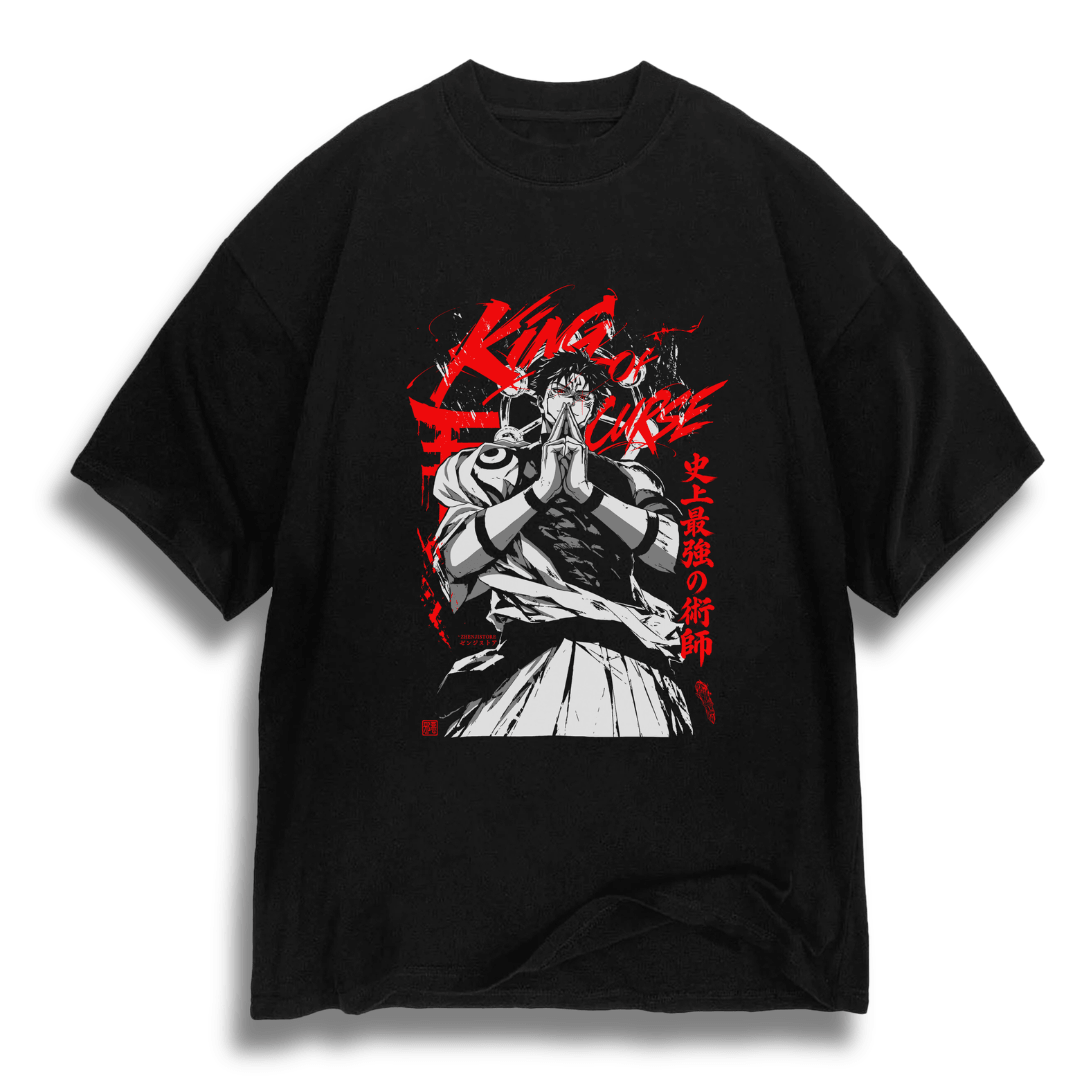 Oversize Sukuna King of Curse - dark color 