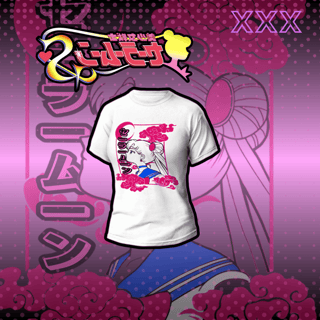 Nome do produto  Camiseta Sailor Moon Aesthetic 3