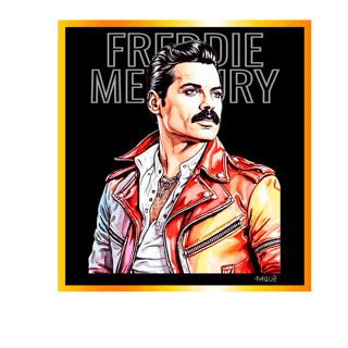 Nome do produtoCamiseta Taquê Lendas - Freddie Mercury