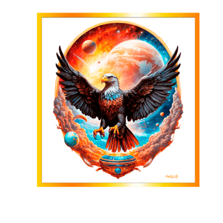 Nome do produtoCamiseta Taquê Cosmic Eagle