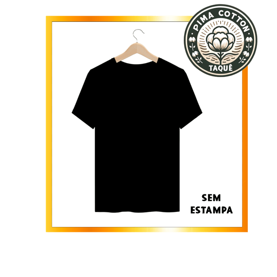 Camiseta Pima sem Estampa