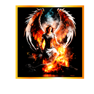 Nome do produtoCamiseta Taquê Anjo em Chamas