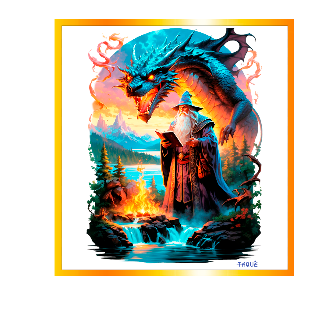 Nome do produto: Camiseta Plus Size Dragon Spell