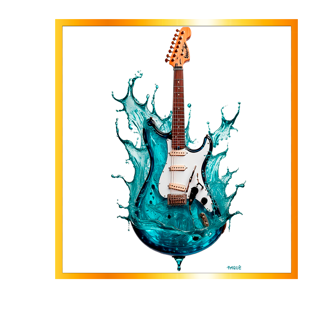 Nome do produto: Camiseta Taquê Liquid Fender Plus Size