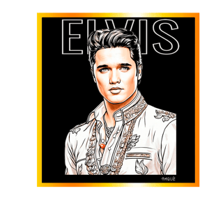 Nome do produtoCamiseta Taquê Lendas - Elvis
