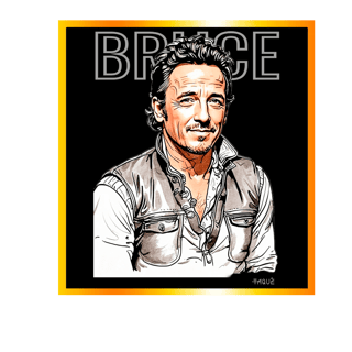 Nome do produtoCamiseta Quality Lendas - Bruce Springsteen