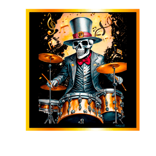 Nome do produtoCamiseta Taquê Skull Drummer