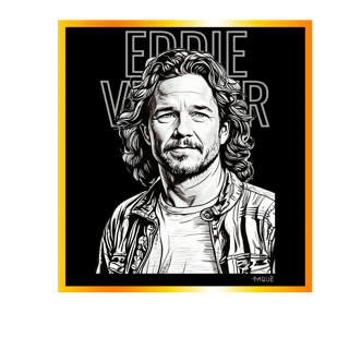 Nome do produtoCamiseta Taquê Lendas - Eddie Vedder
