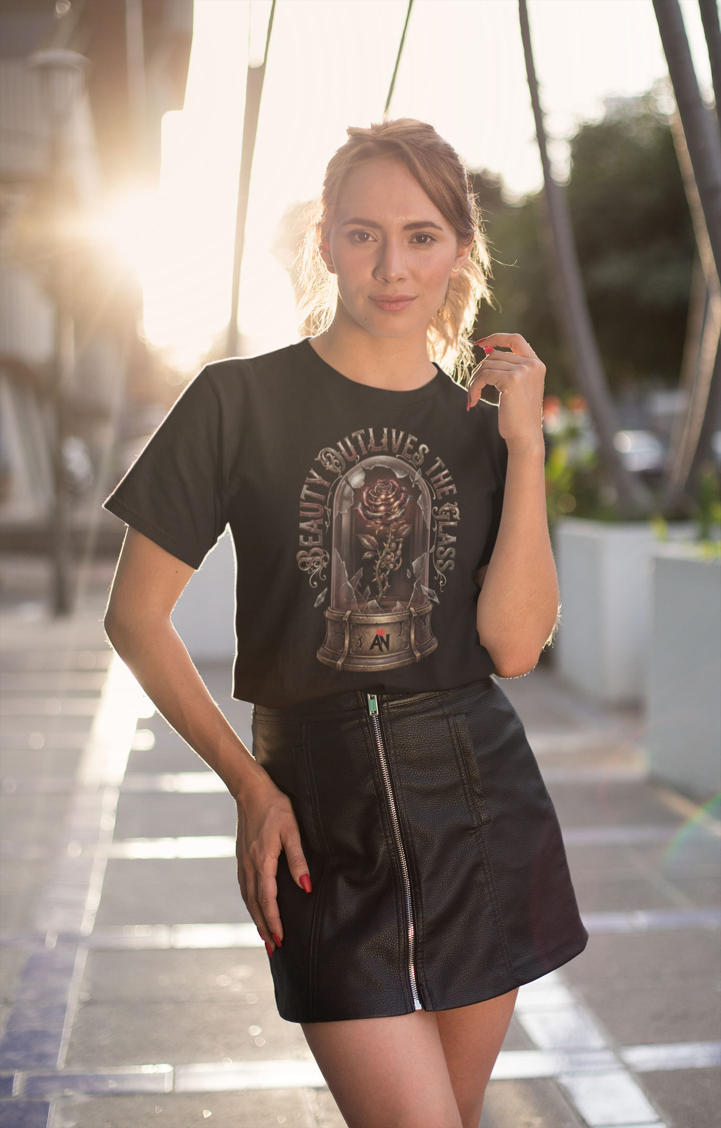 T-shirt Quality- A Beleza sobrevive ao vidro