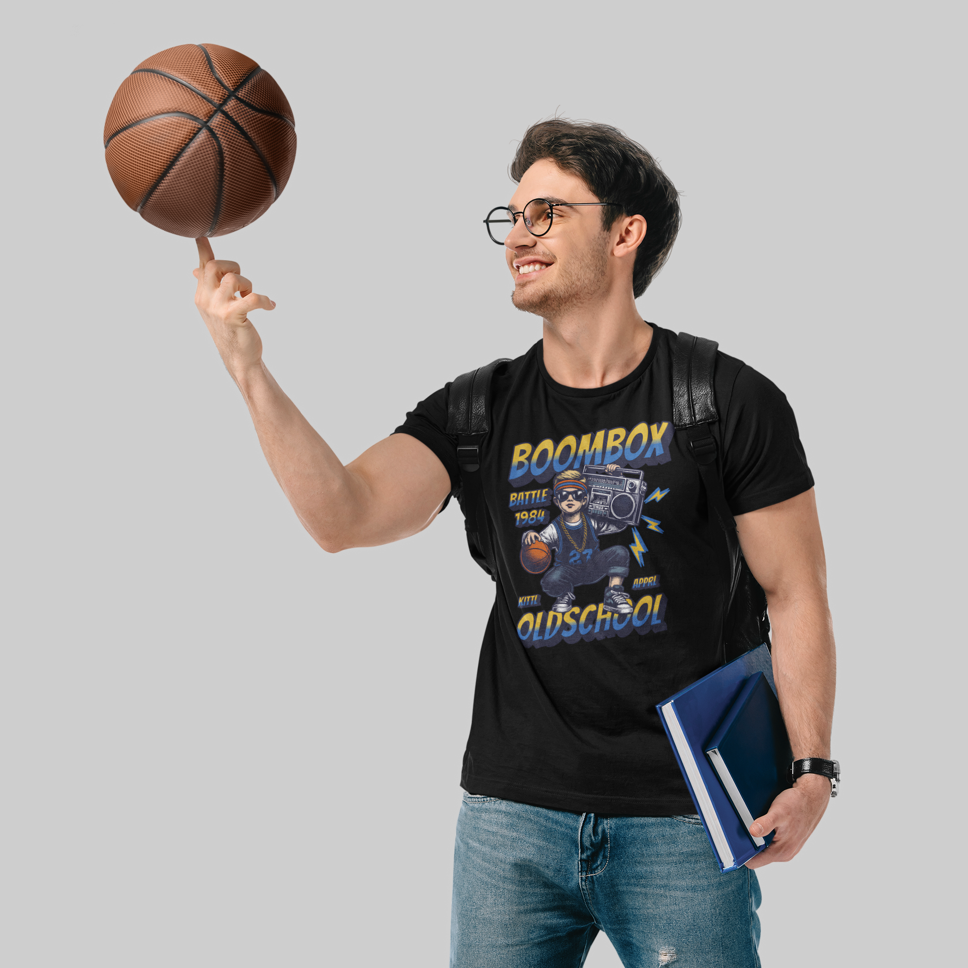 T-Shirt Quality-Caixa de som