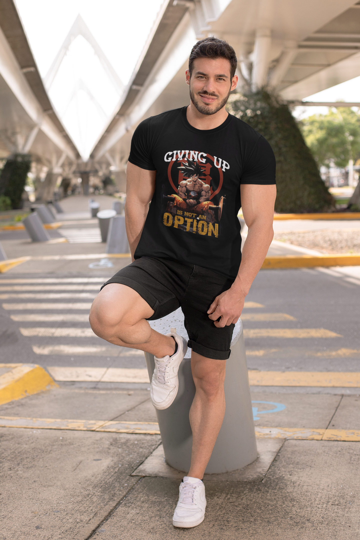 T-Shirt Prime-Desistir não é uma opção