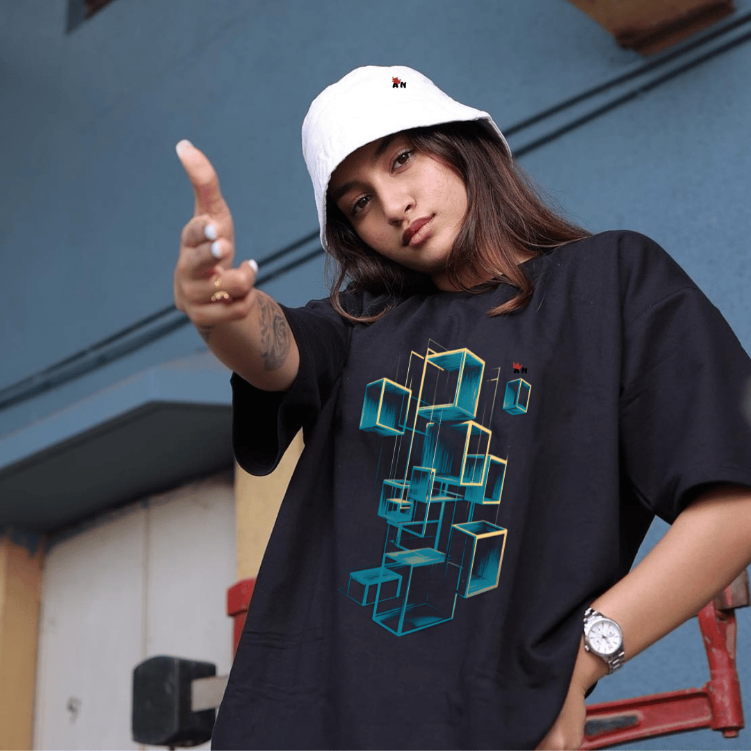 Nome do produto: T-shirt Quality Unisex - Cubos 