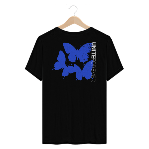 Camiseta Casual Unite Forever TML Brasil 2025 Ed. Limitada - Preto