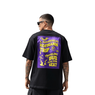 Camiseta Oversized Hofmann Trip - Preto