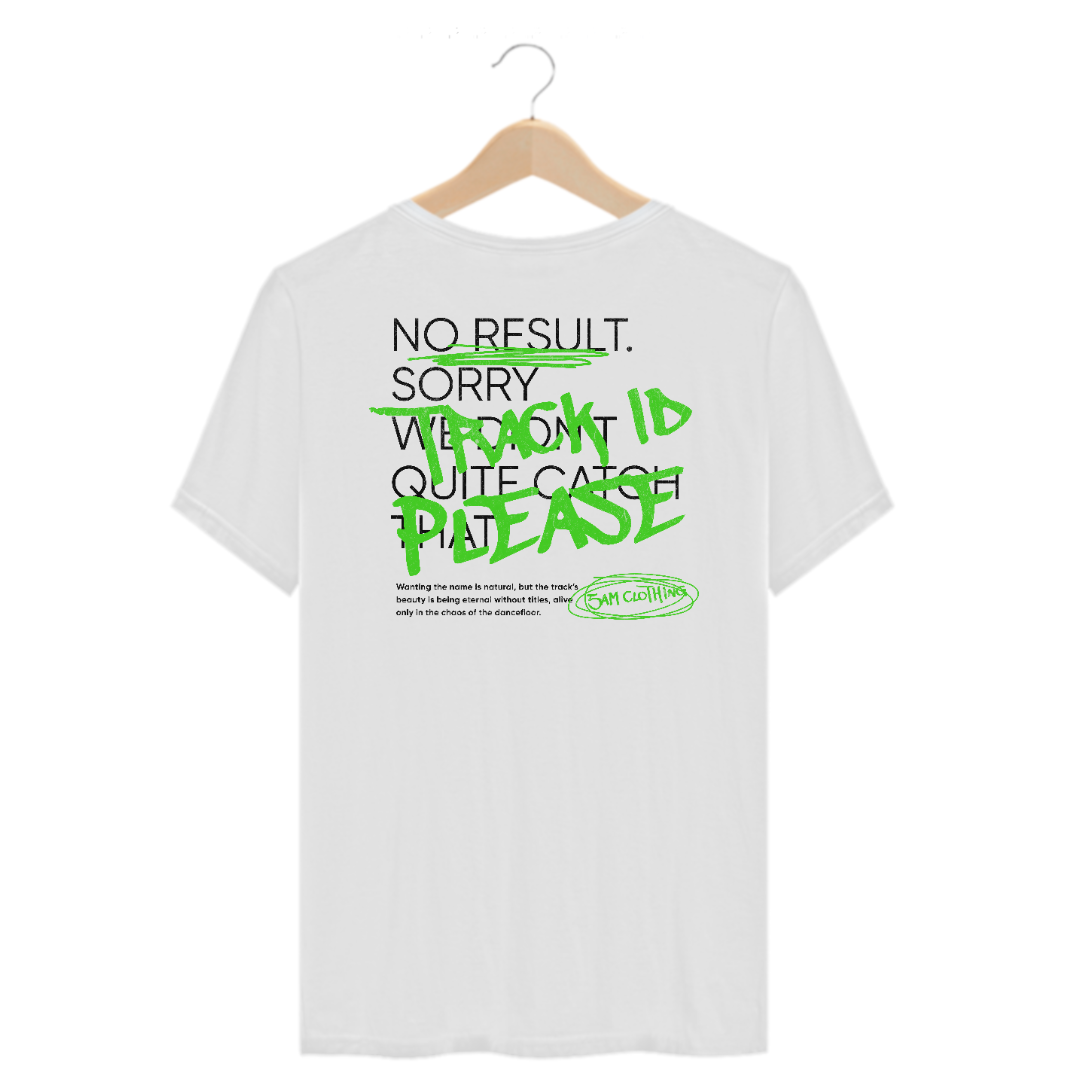 Camiseta Casual Track ID - Branco