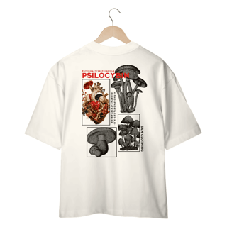 Nome do produto Camiseta Oversized Mushrooms - Off White