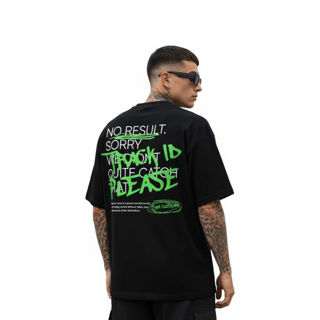 Camiseta Oversized Track ID - Preto
