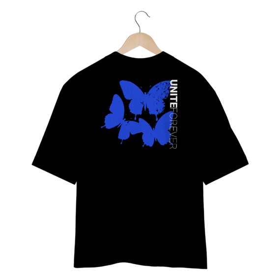 Camiseta Oversized Unite Forever TML Brasil 2025 Ed. Limitada - Preto