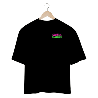 Nome do produto Camiseta Oversized Dance Until Sunrise - Preto